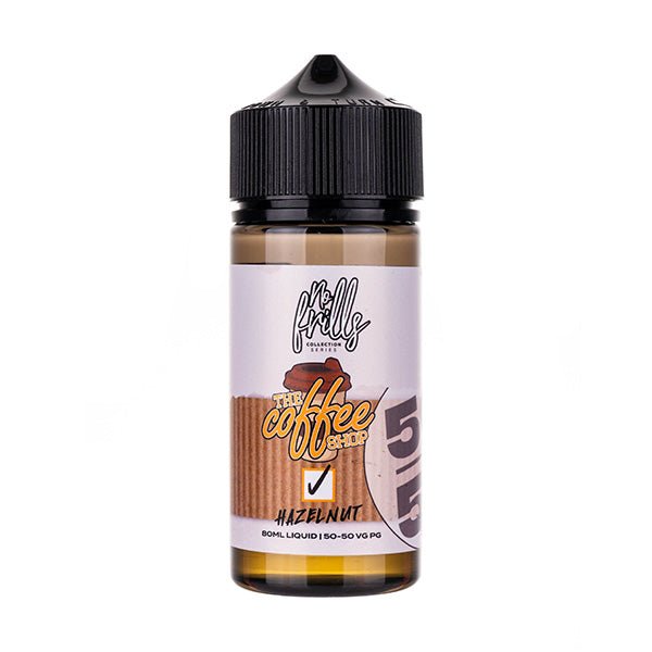 Hazelnut 80ml (50/50) Shortfill by No Frills Coffee Shop