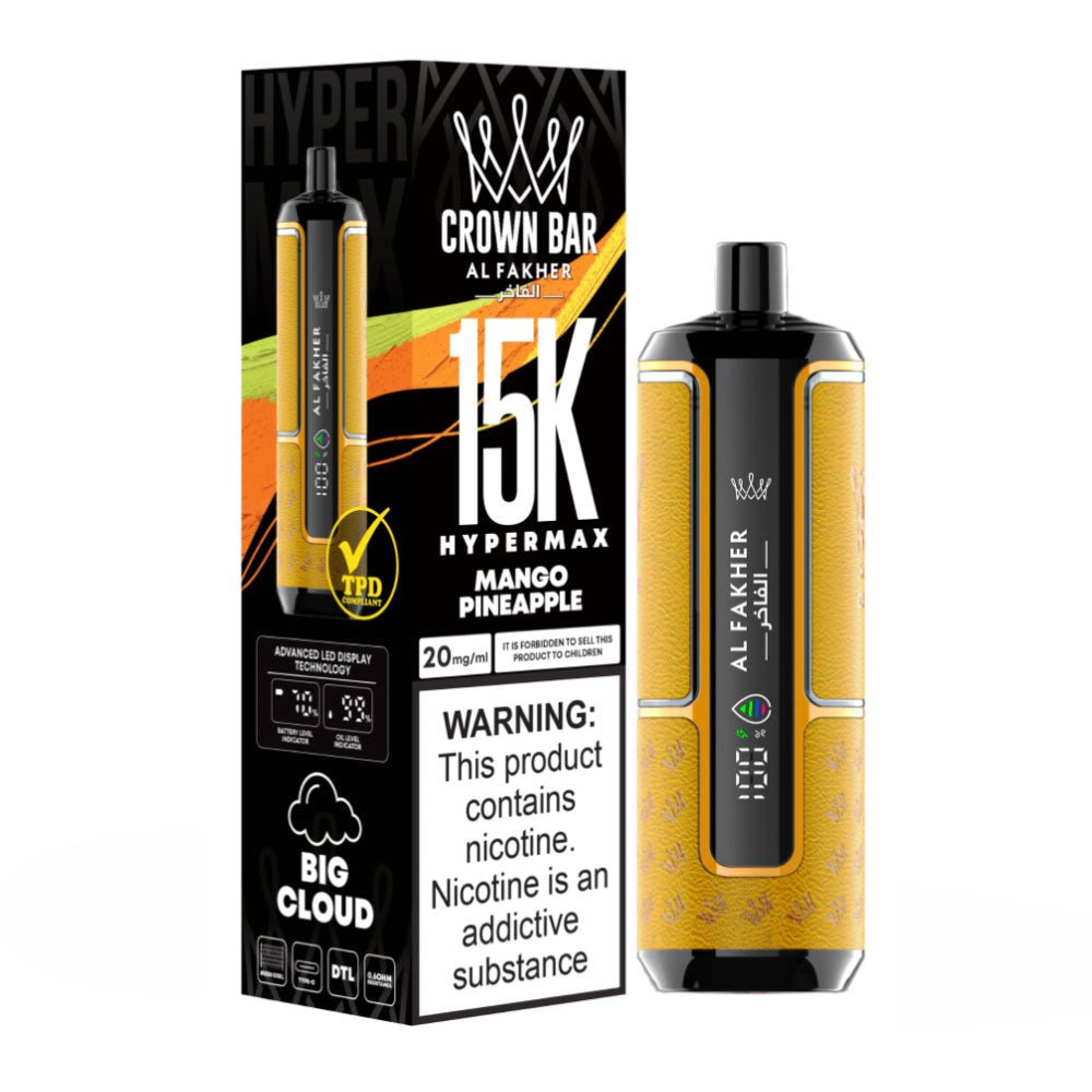 Al Fakher Crown Bar Hypermax 15K Prefilled Vape Kit - Image 11