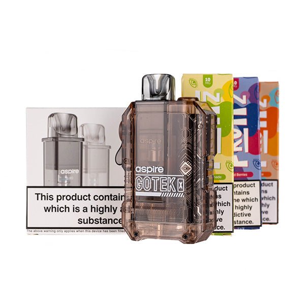 Aspire GoTek X Pod Kit Bundle - Image 5
