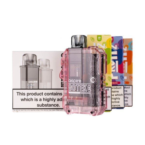 Aspire GoTek X Pod Kit Bundle - Image 6