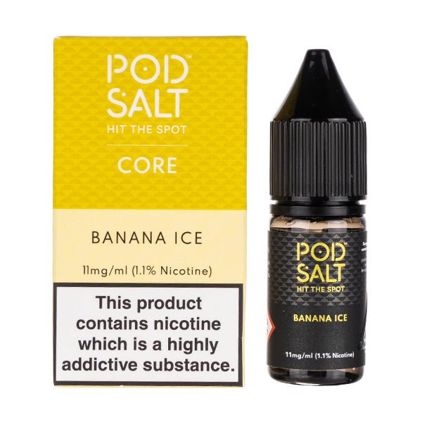 Banana Ice Nic Salt E-Liquid by Pod Salt Core