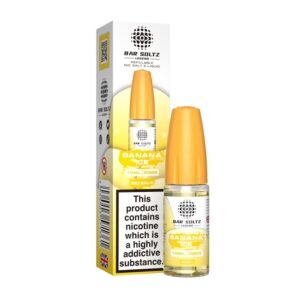 Bar Soltz Legend Banana Ice 10ml Nic Salt E Liquid (Pack Of 10)