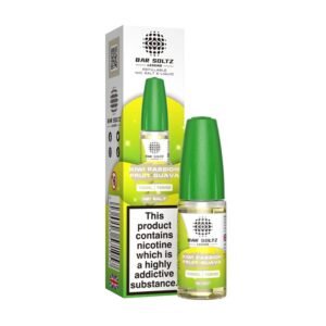 Bar Soltz Legend Kiwi Passion Fruit Guava 10ml Nic Salt E Liquid (Pack Of 10)
