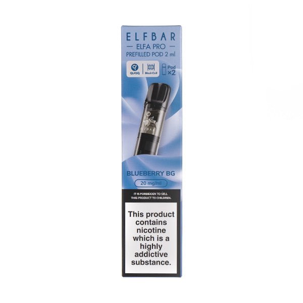 Blueberry BG Elfa Pro Prefilled Pods by Elf Bar