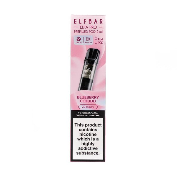 Blueberry Cloudd Elfa Pro Prefilled Pods by Elf Bar