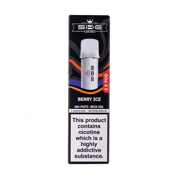 Berry Ice Crystal 600 Pro Prefilled Pods by SKE