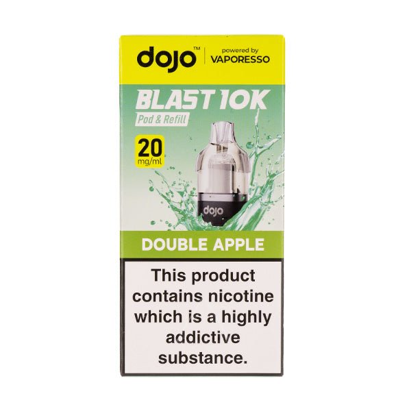 Double Apple Dojo Blast 10K Prefilled Pod + Refill by Vaporesso