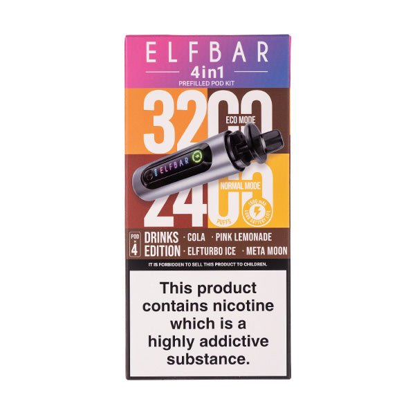 Elf Bar 4 in 1 Prefilled Pod Kit - Image 14
