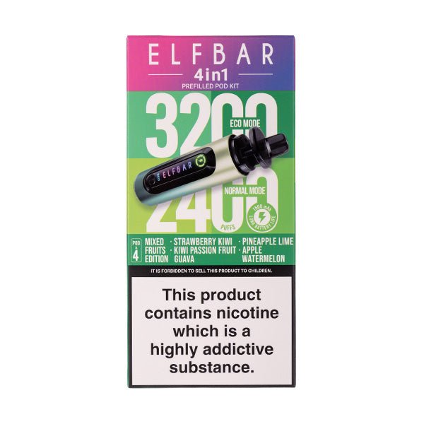 Elf Bar 4 in 1 Prefilled Pod Kit - Image 6