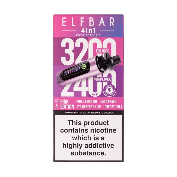 Elf Bar 4 in 1 Prefilled Pod Kit - Image 9