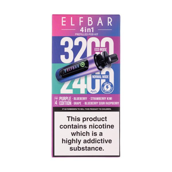 Elf Bar 4 in 1 Prefilled Pod Kit - Image 10