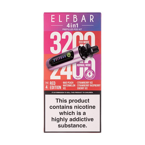 Elf Bar 4 in 1 Prefilled Pod Kit - Image 17