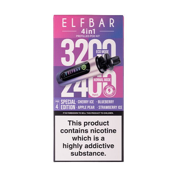 Elf Bar 4 in 1 Prefilled Pod Kit - Image 5