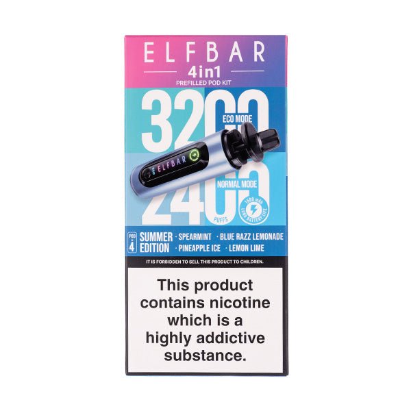 Elf Bar 4 in 1 Prefilled Pod Kit - Image 3