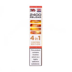 Coffee Edition IVG 2400 Reload Replacement Pods - 4 Pack