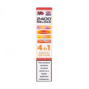 Exotic Edition IVG 2400 Reload Replacement Pods - 4 Pack