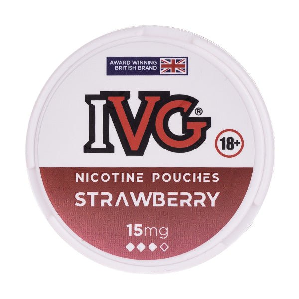 Strawberry Nicotine Pouches by IVG