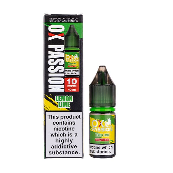 Lemon Lime Nic Salt E-Liquid by Oxva Ox Passion