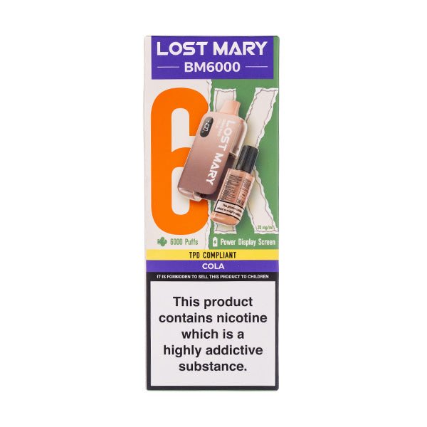 Lost Mary BM6000 Disposable Vape - Image 6