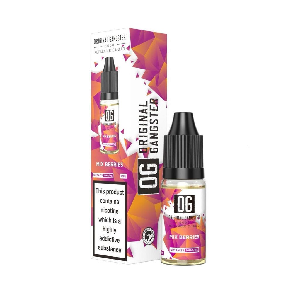 Original Gangster 10ml Nic Salt Eliquid (Pack of 10) - Image 19