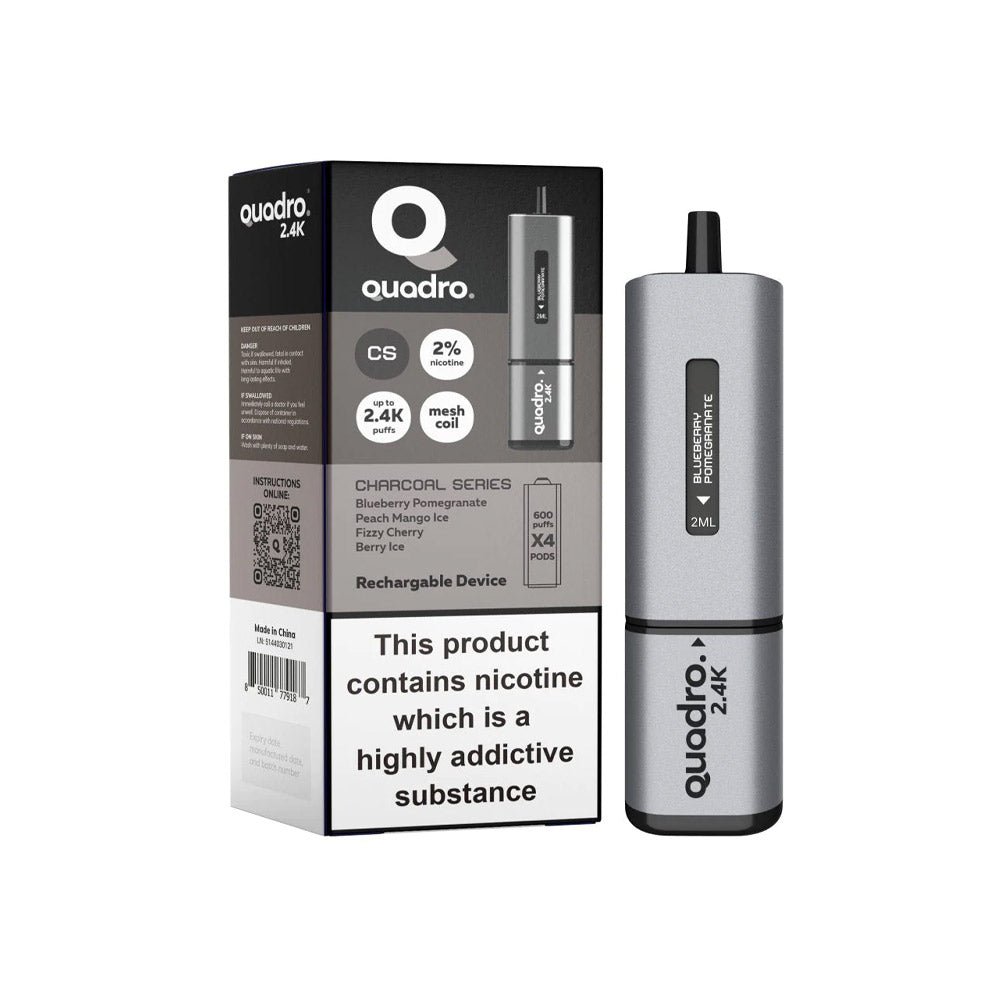 Quadro 4in1 2400 Puffs Prefilled Vape - Image 3