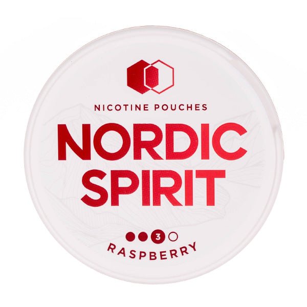 Raspberry Standard Nicotine Pouches by Nordic Spirit - Image 2