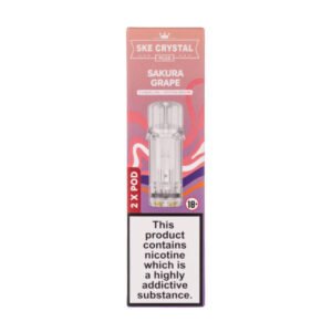 Sakura Grape Crystal Plus Prefilled Pods by SKE