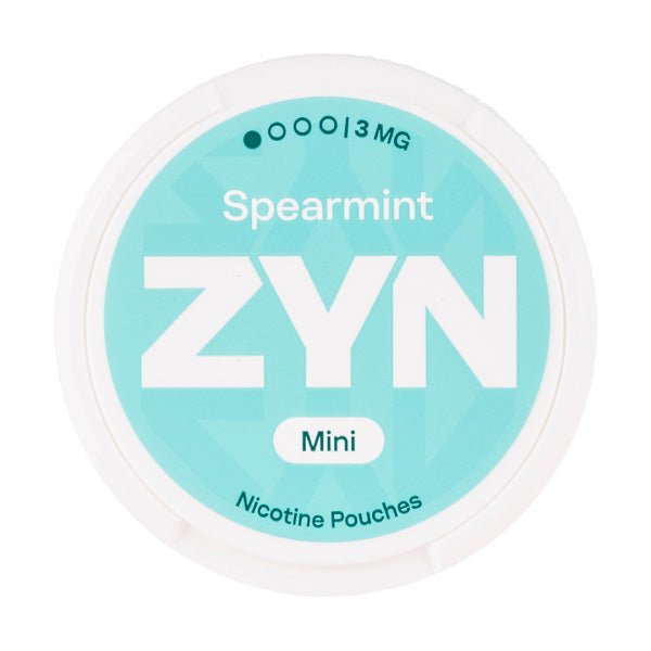 Spearmint Mini Low Nicotine Pouches by Zyn