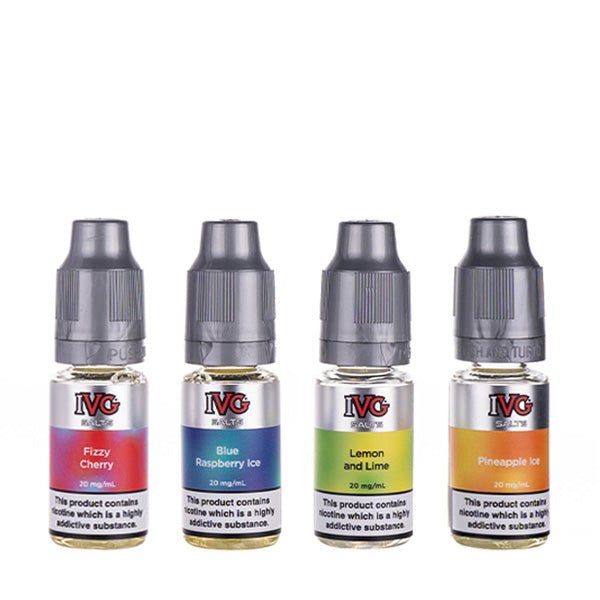 Special Edition 4 in 1 (4 x 10ml) Nic Salt E-Liquid by IVG - Image 2