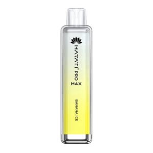 The Crystal Pro Max 4000 Puffs Banana Ice Vape (0mg)
