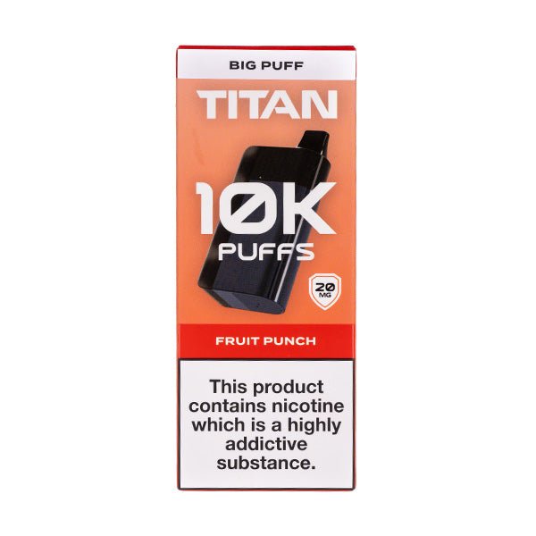 Titan 10k Rechargeable Disposable Vape - Image 8