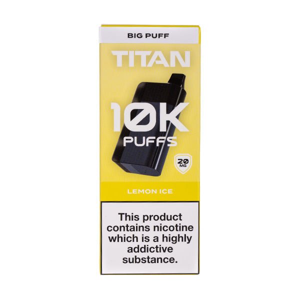 Titan 10k Rechargeable Disposable Vape - Image 9