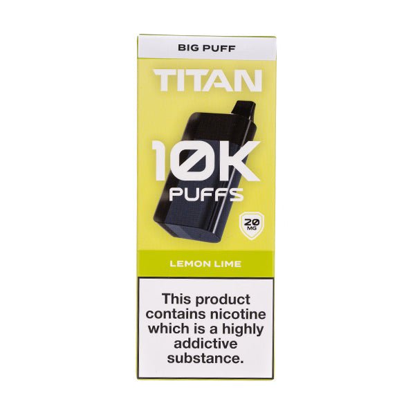 Titan 10k Rechargeable Disposable Vape - Image 10