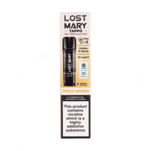 Triple Mango Tappo Prefilled Pods by Lost Mary