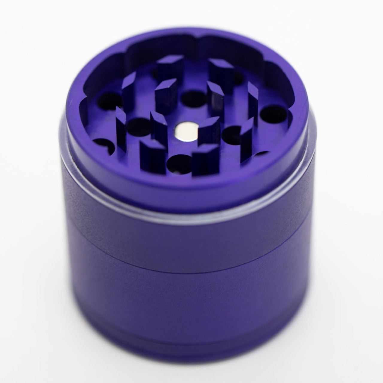 Waterfall 4-Piece Dry Herb Grinder with Removable Screen - Matte (43mm) - Image 4