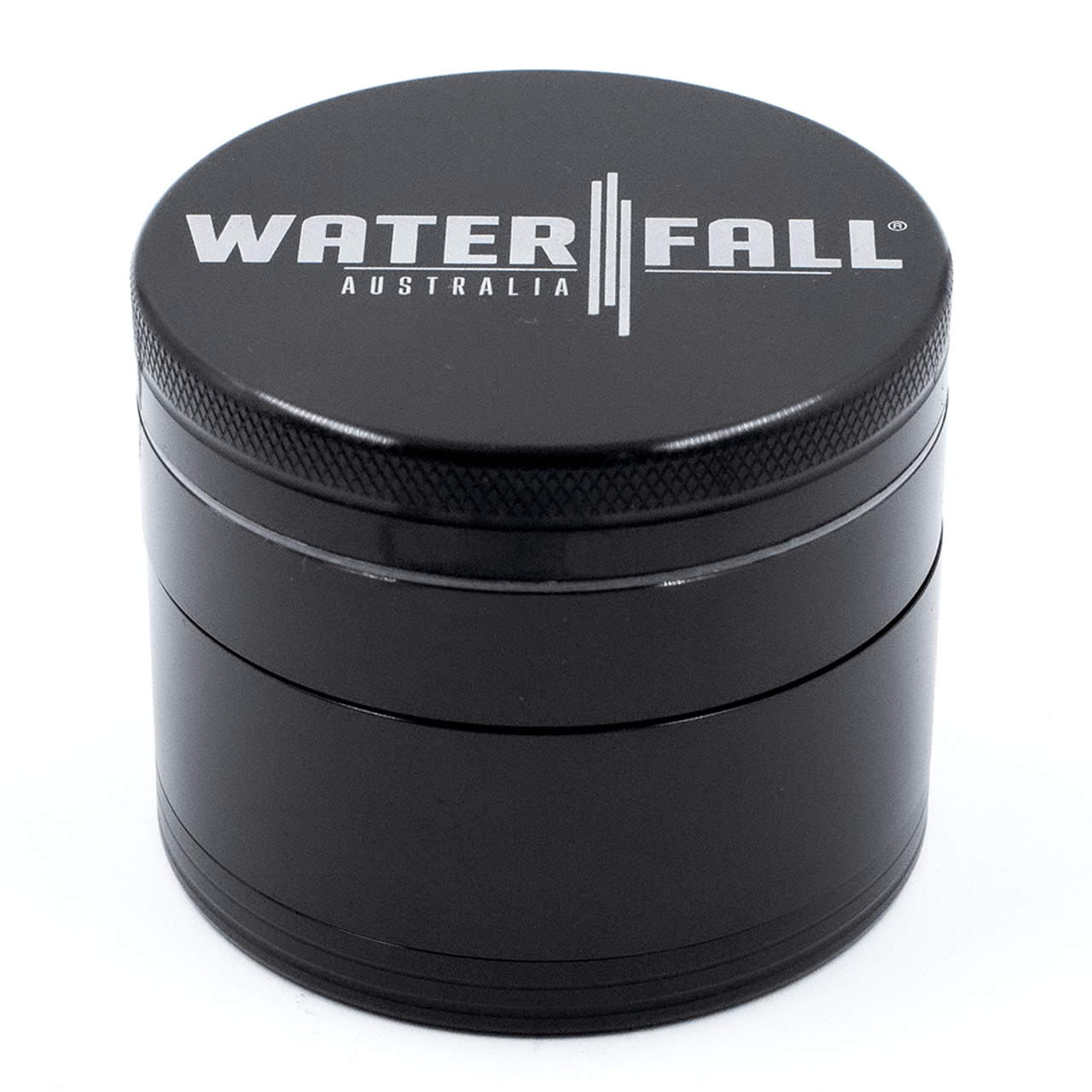 Waterfall 4-Piece Dry Herb Grinder with Removable Screen (63mm) - Image 2